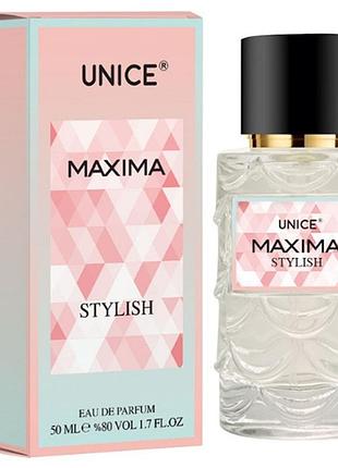 Парфюмная вода для женщин unice maxima stylish