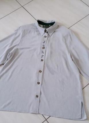 Рубашка винтаж с вышивкой