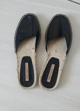 Мюлі zara  шльопанці