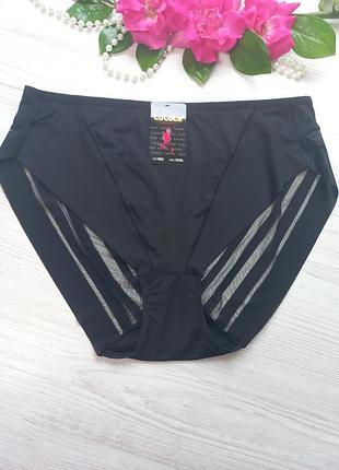 Полуобшивающиеся трусиков на средней посадке имитация стрингов с сеточкой на ягодичках 1082