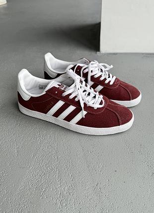 Мужские кроссовки adidas gazelle red скидка sale /smb ✔️