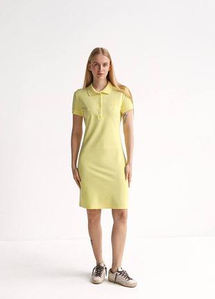 Женское платье поло трикотажное 337