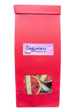 Чай чёрный шу пуэр чаеман, прессованный с сладковатым послевкусием, набор 10 шт, по 7 г