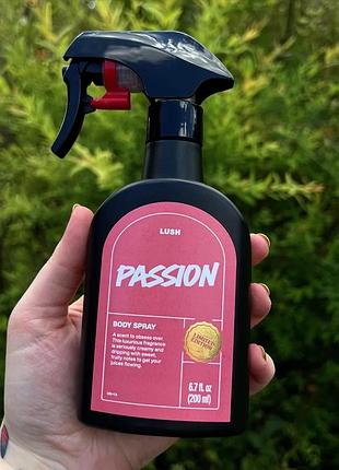 Спрей для тіла passion від lush