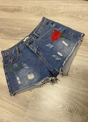 Шорти джинсові жіночі