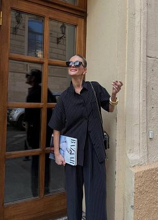 Льяний костюм сорочка і штани