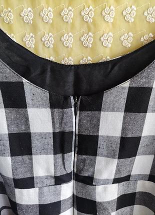 Сарафан в клетку 5