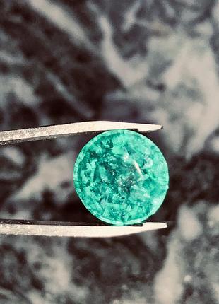 Лабораторный изумруд технология lab grown 6.85 карат индия