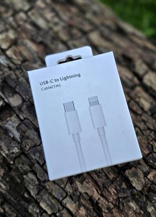 Кабель для зарядки usb-c to lightning 1m
