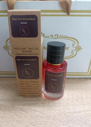 Жіночий тестер wear love everywhere haute fragrance company hfc