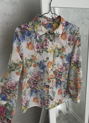 Сорочка в квіти