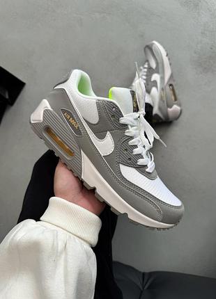 Кросівки nike air max 90 grey/white 9