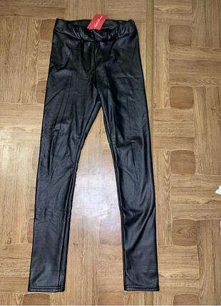 Лосины из эко кожи