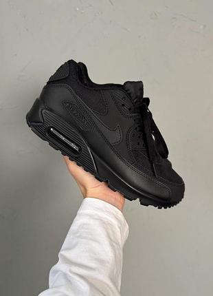 Кроссовки nike air max 90 triple black