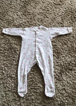 Дитячий чоловічок з принтом, розмір 3-6 місяців