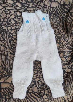 Теплий комбінезон на малюка