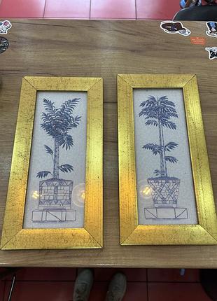 Картини в рамці (пара)