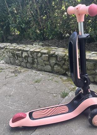 Самокат -беговел kinderkraft