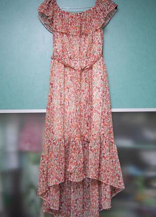 Сарафан асимметричный, платье летнее