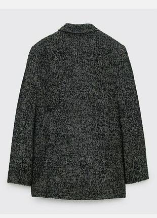 Блейзер піджак zara з вовною limited edition wool blend blazer zara2 фото