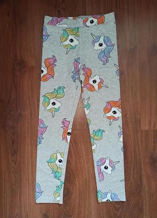 Тонкие лосины для девочки