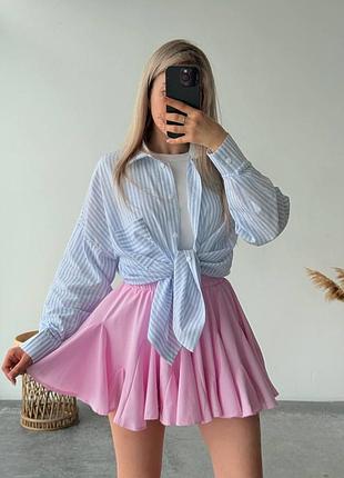 Женская льняная рубашка