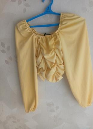 Новый топ с длинным рукавом boohoo