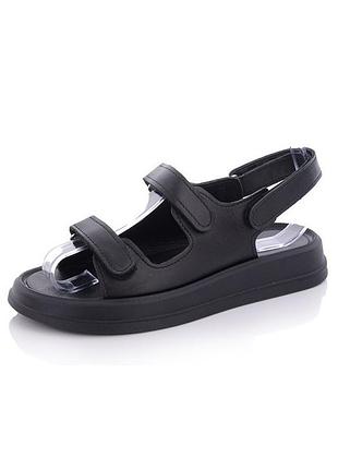 Босоніжки шкіряні