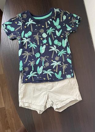 Набір футболка і шорти h&м