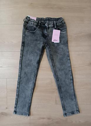 Новые джинсы для девочки/ джинсовые брюки alive denim