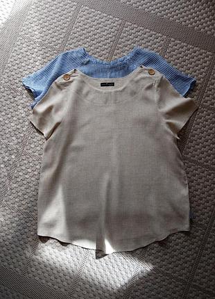 Блуза летняя лен и вискоза размер xl