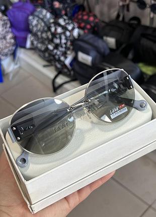 Фирменные солнцезащитные бесоправные очки leke polarized