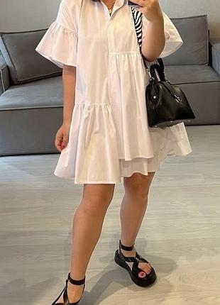 Класна вільна легка сукня оверсайз