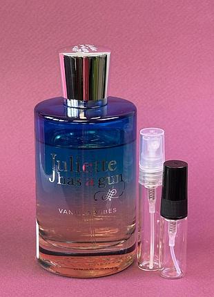 Vanilla vibes juliette has a gun  3, 5, 10 мл