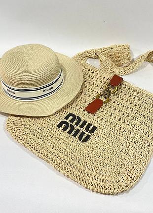 Комплект сумка та шляпа