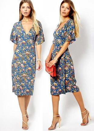 Розпродаж сукня asos міді на запах