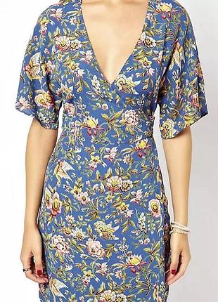 Розпродаж сукня asos міді на запах2 фото