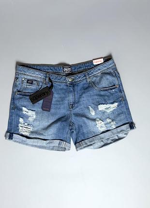 Нові стильні шорти superdryq japan original jeans shorts premium style оригінал