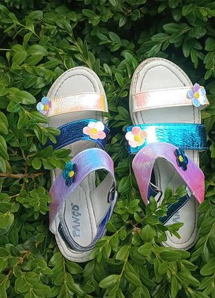 Босоножки на девочку 35 размер, бу