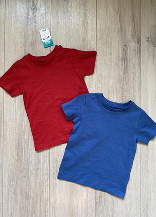Matalan нові футболки 1,5-2 роки комплект
