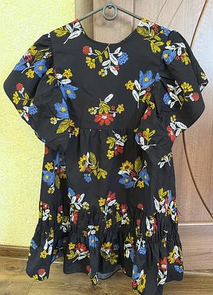 Сукня zara з квітковим принтом