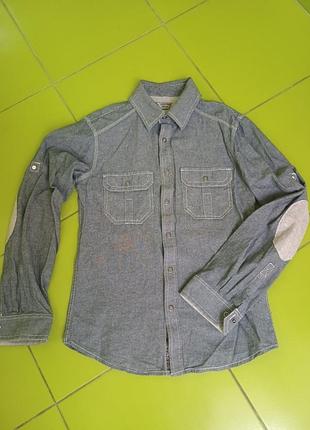 Сорочка джинсова для хлопчика