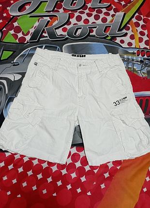 Шорты карго g-star raw обрезанные