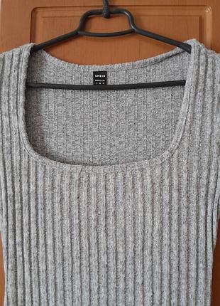 Платье рубчик s shein 4