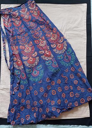 Юбка юбка длинная на запах