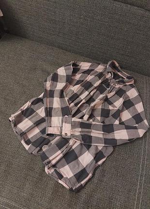 Рубашка в клетку
