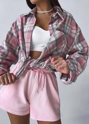 Шорти з подвійним поясом