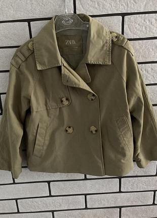 Тренч куртка zara