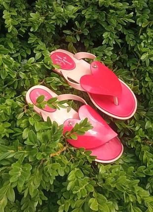 Шлепанцы от vivienne westwood and melissa, бу в целом состояние , размер 38
