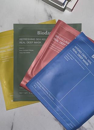 Biodance - bio-collagen real deep mask гідрогелева маска для обличчя